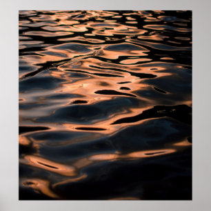 Affiche Time lapse photography of rippling water