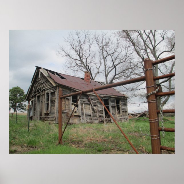 Affiche "TIME WORN" by Cr Sinclair (Devant)