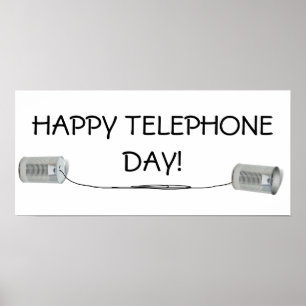 Affiche Tin Can Phone (Pouvez-vous m'entendre MAINTENANT ?