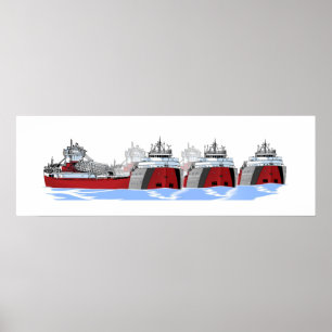 Affiche Tin Stacker AAA Trio