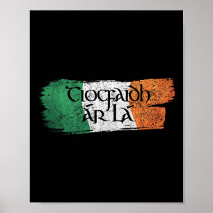 Affiche Tiocfaidh Ar La Vintage Irlande Chemise Républicai