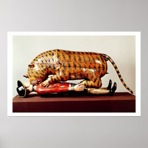 Affiche Tipu's Tiger, c.1790 (wood)