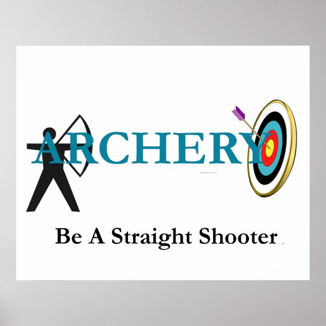 Affiche Tir à arc TOP (Devant)