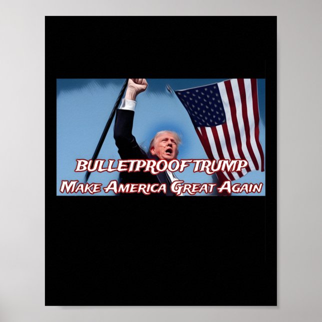 Affiche Tir à la manifestation (Devant)