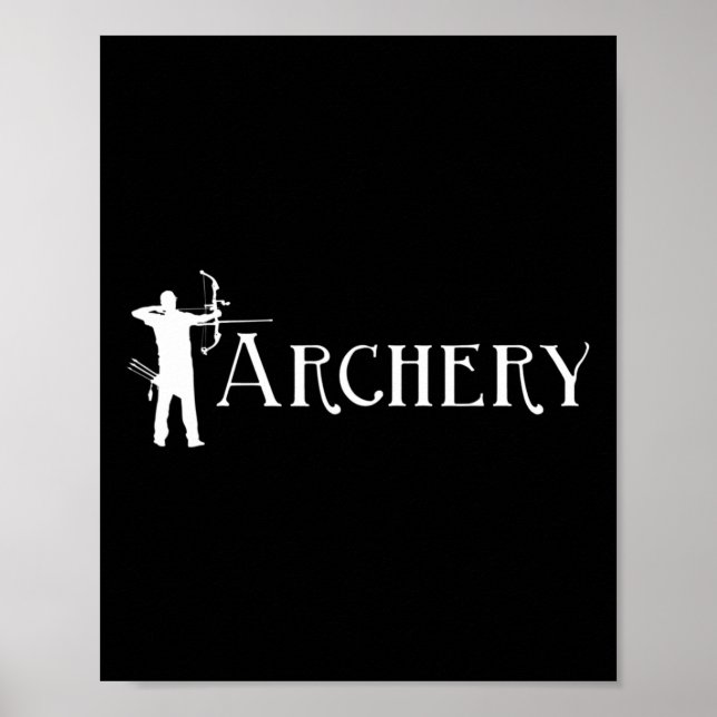 Affiche Tir à l'arc - Bowman Archer Bow Chasse à l'aile Bo (Devant)