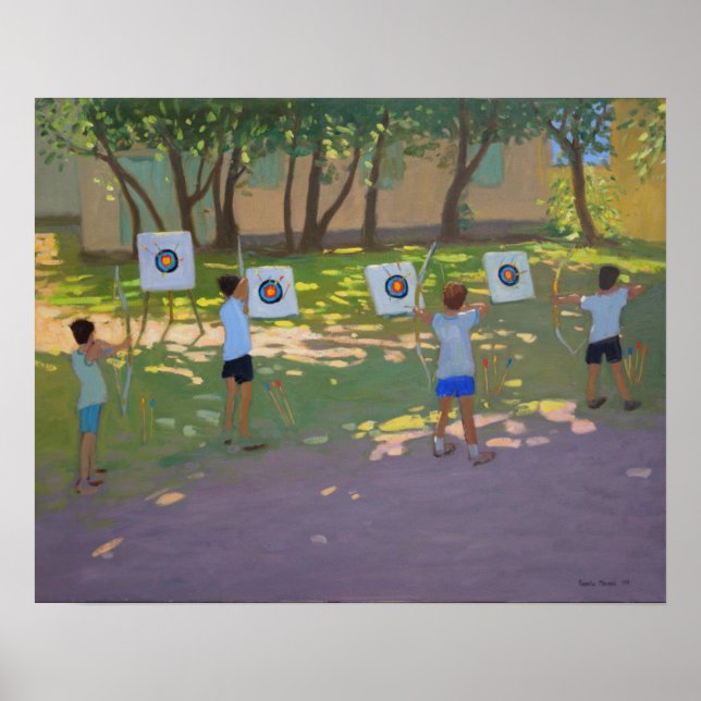 Affiche Tir à l'arc France (Devant)