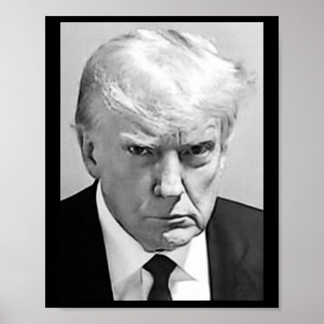 Affiche Tir de Mug - Donald Trump Tir de Mug (Devant)