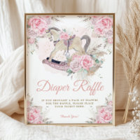 Tirage au sort de couche Pampas Rose Cheval à Basc