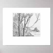 Tirage de Lamorna Cornwall, Eleanor M Hughes Re-St