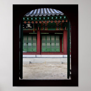 Affiche Tirage photo 8x10 palais Changgyeong Séoul Corée