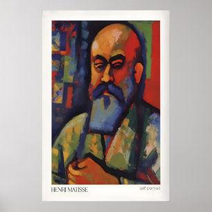Affiche Tirages d'art de Matisse - Art de portrait de soi 
