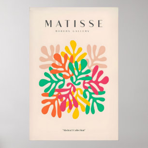 Affiche Tirages d'art de Matisse - Feuilles colorées entre