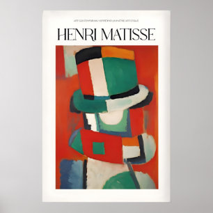 Affiche Tirages d'art de Matisse - Figure abstraite avec c