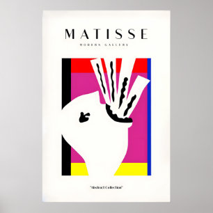 Affiche Tirages d'art Matisse - Série Jazz Tête Abstraite