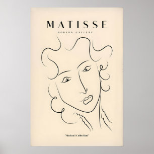 Affiche Tirages d'art Matisse - Visage de femmes en art li