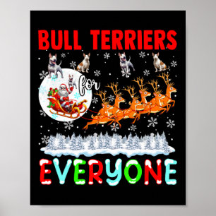 Affiche Tirages Terriers pour tout le monde Xmas propriéta