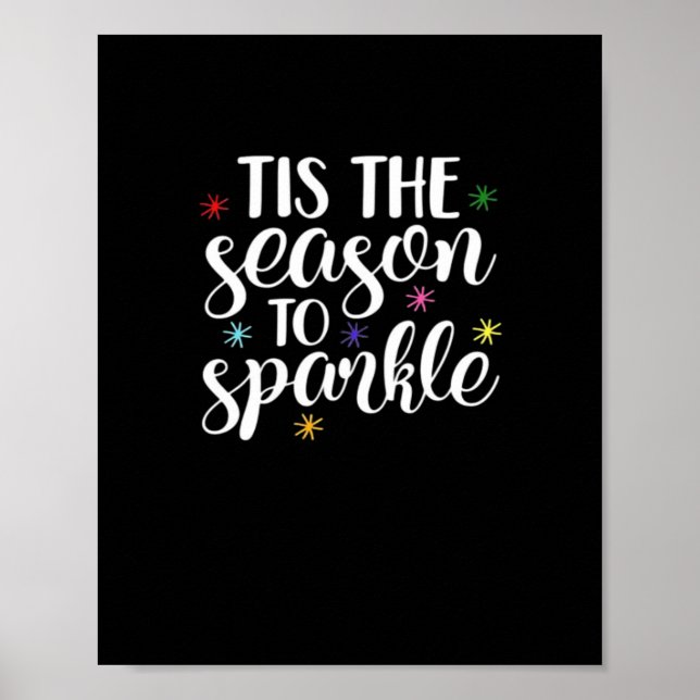 Affiche Tis Season To Sparkle Aesthetic Classic (Devant)