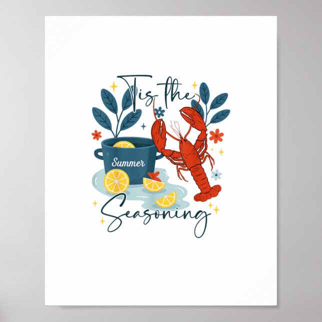 Affiche Tis The Season Christmas Quote (Devant)