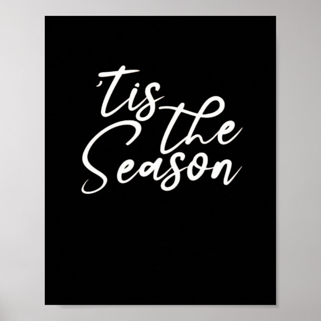 Affiche Tis The Season Classical Design (Devant)