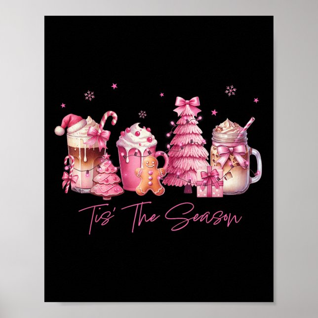Affiche Tis The Season Nk Christmas Coffee C Latte Drink O (Devant)