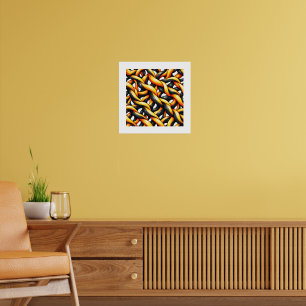 Affiche Tissage de Charbon