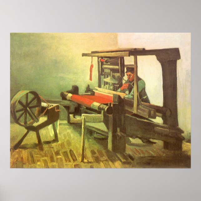 Affiche Tissereau face à la roue à rotation gauche Vincent (Devant)
