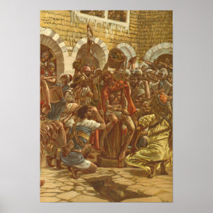 Affiche Tissot - Agnus Dei Le Bouc Émissaire