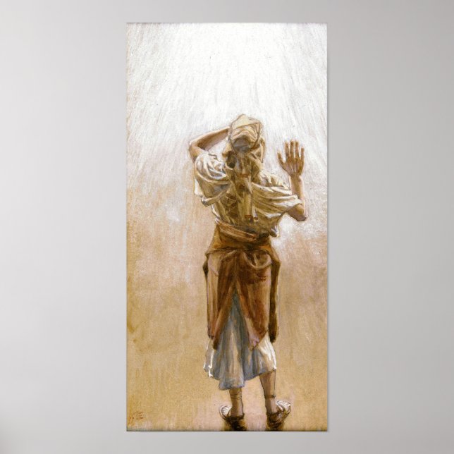 Affiche Tissot - God Appears To Noah 1896 (Devant)