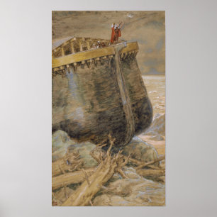 Affiche Tissot - La colombe retourne à Noé 1896