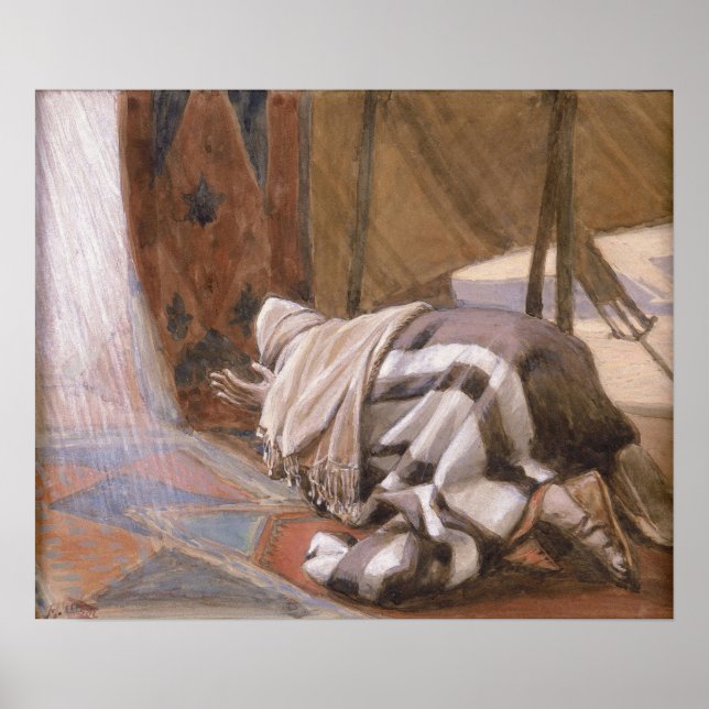Affiche Tissot - Les promesses de Dieu à Abraham 1896 (Devant)
