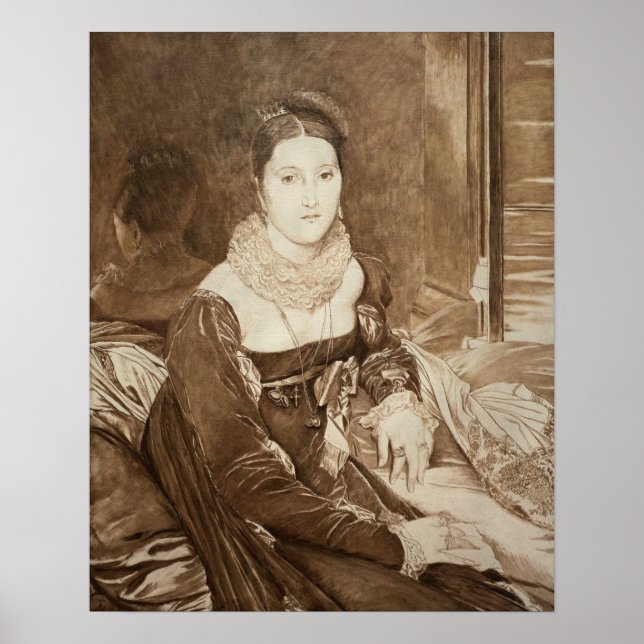 Affiche Tissot - Mme Senonnes (Devant)