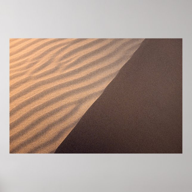 Affiche Tissu à rayures blanches et noires (Devant)