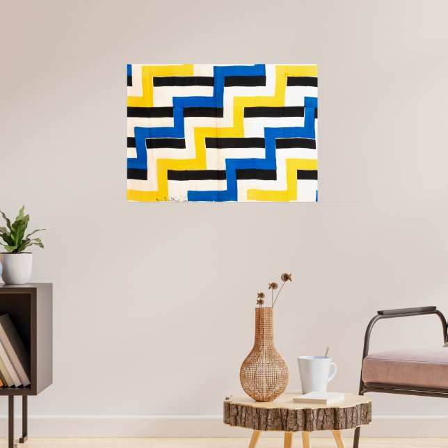 Affiche Tissu simultané | Sonia Delaunay | (Salon 3)