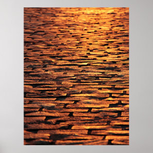 Affiche Tissus de coblestones