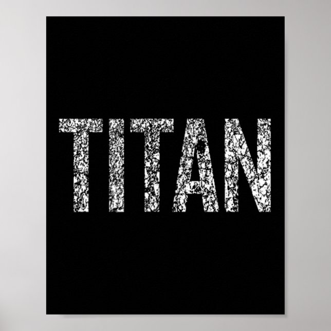 Affiche Titan (Devant)