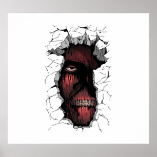 Affiche Titan au mur