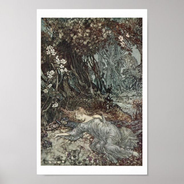 Affiche Titania Asleep (Devant)