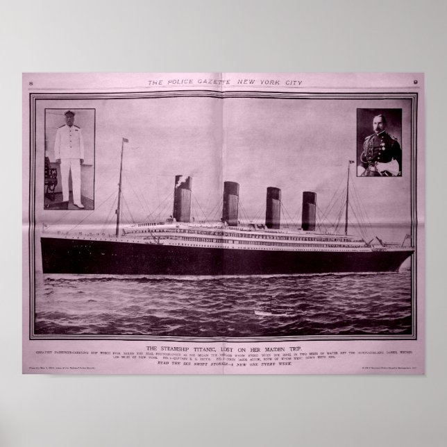 Affiche Titanic (Devant)