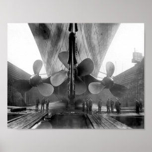 Affiche Titanic’s Propellers