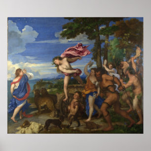 Affiche TITIAN - Bacchus et Ariane 1522