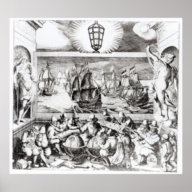 Affiche Titre de navigation, 1600 (Devant)