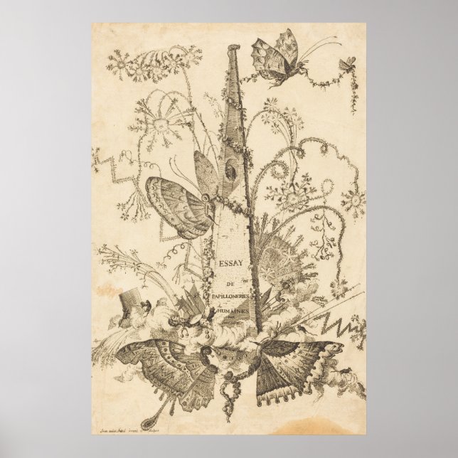 Affiche Titre, depuis 1756 (Devant)