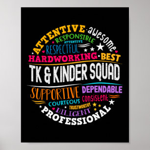 Affiche Tk Et Kinder Squad Transitoire Enseignement De Mat