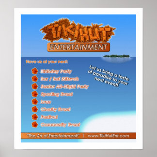 Affiche Tkikihut Entertainment