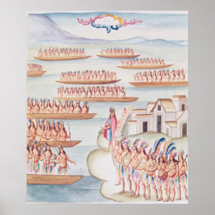 Affiche Tlatelolco et la lagune