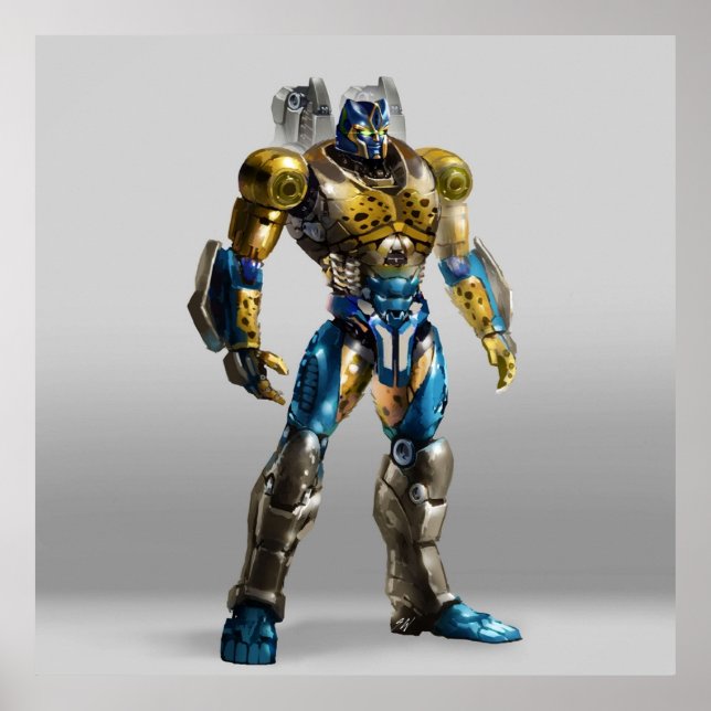 Affiche TM Cheetor (Devant)