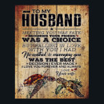 Affiche To my Husband Lovely Canvas<br><div class="desc">The poster is printed on canvas which is one chilof best material for poster. It is waterproof, moisture proof and high tensile strength.The poster has rich printing color and fine texture. Creative toxits for relatif and friends, suitable for birthdays, weddings, Thanksgiving, Christmas and other holidays Can be hung directly: very...</div>