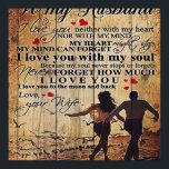 Affiche To my Husband | Loving<br><div class="desc">The poster is printed on canvas which is one chilof best material for poster. It is waterproof, moisture proof and high tensile strength.The poster has rich printing color and fine texture. Creative toxits for relatif and friends, suitable for birthdays, weddings, Thanksgiving, Christmas and other holidays Can be hung directly: very...</div>