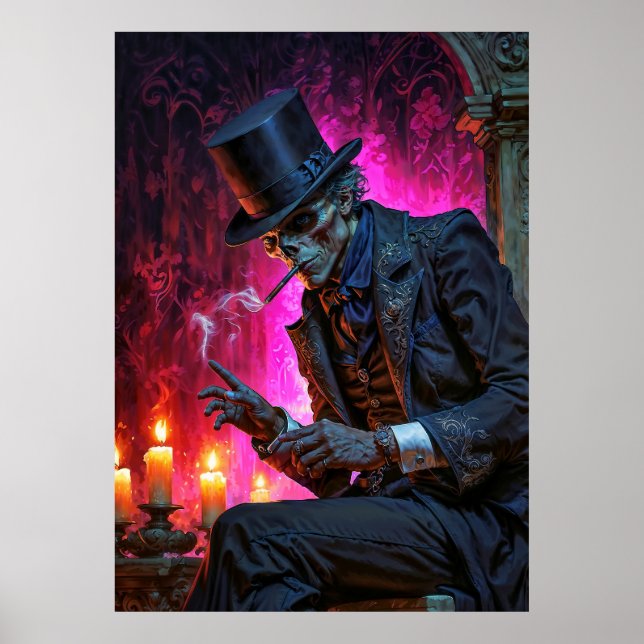 Affiche Toast de minuit avec le Baron Samedi (Devant)