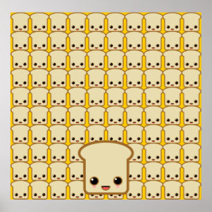 Affiche toasts king toast